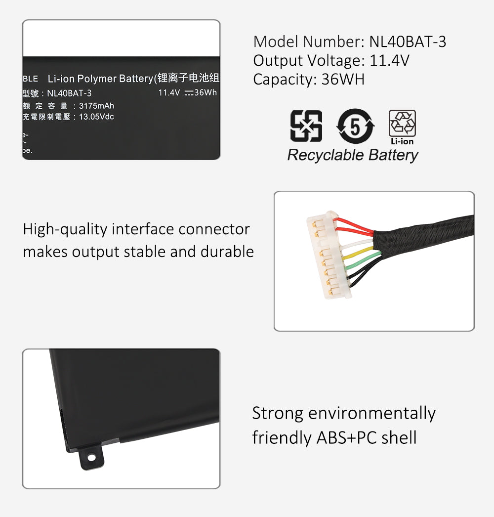 Clevo-NL40BAT-3-36Wh