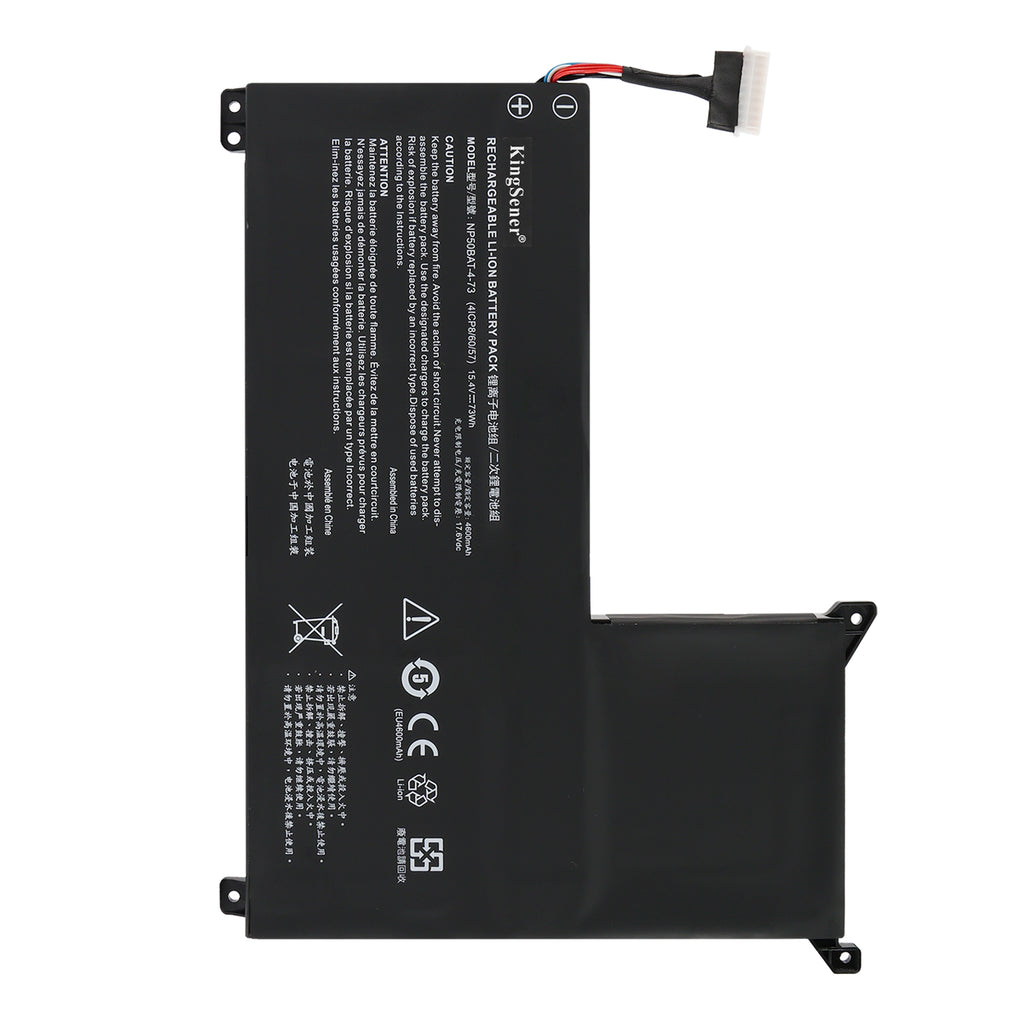 NP50BAT-4-73 4ICP8/60/57 Laptop Battery For HASEE TX8R7 TX9R7 TX9R9 CNP6501