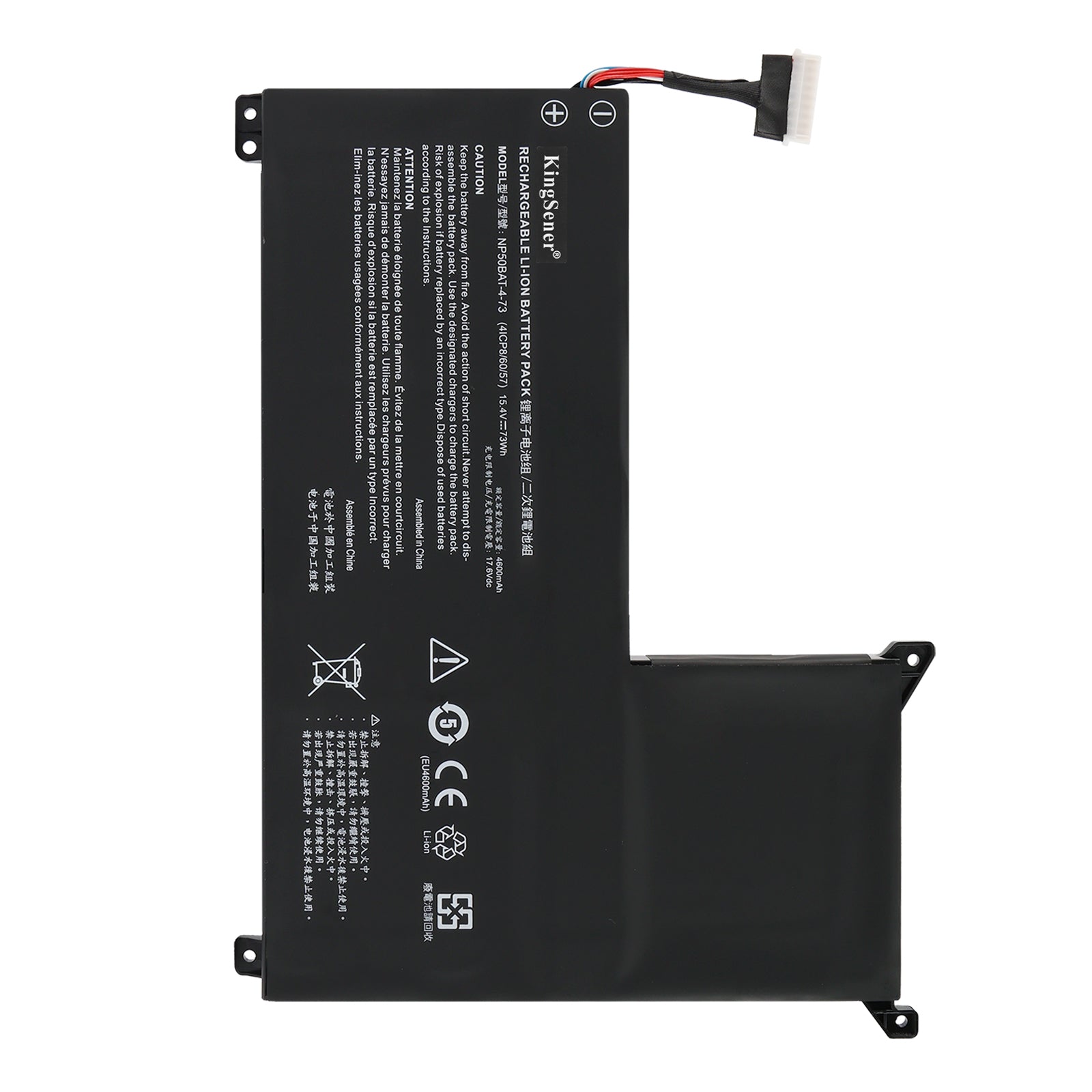 NP50BAT-4-73 4ICP8/60/57 Laptop Battery For HASEE TX8R7 TX9R7 TX9R9 CNP6501