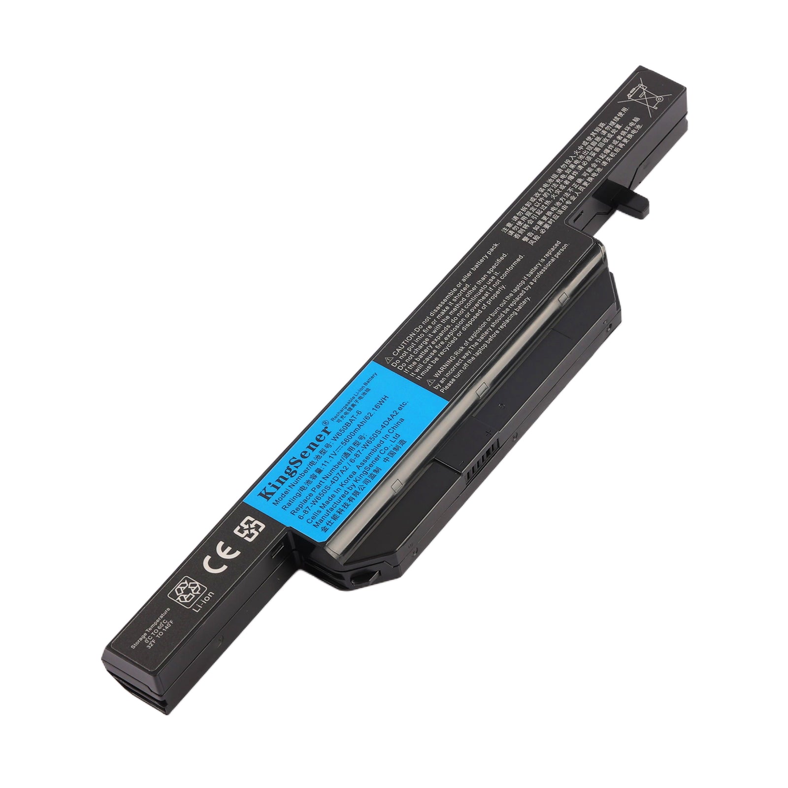 Clevo-W650BAT-6-5600mAh-Laptop-Battery