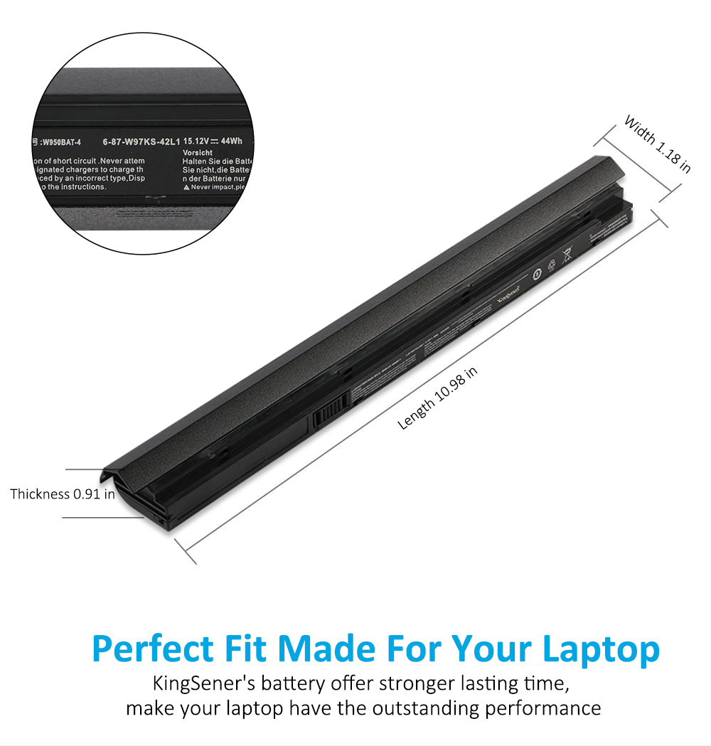 Clevo-W950BAT-4-2900mAh-Laptop-Battery