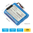 Comen-CMLI1X3I001A-10.8V-36.18Wh-Medical-Battery