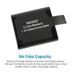ND2057 7.2V 6800mAh battery for Coolview 1400XT 2100XT surgical headlight, no fake capacity genuine Li-ion made in China