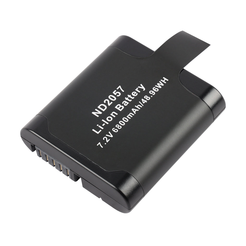 ND2057 7.2V 6800mAh 48.96Wh Li-ion replacement battery for Coolview 1400XT 2100XT surgical headlight, brand new black shell