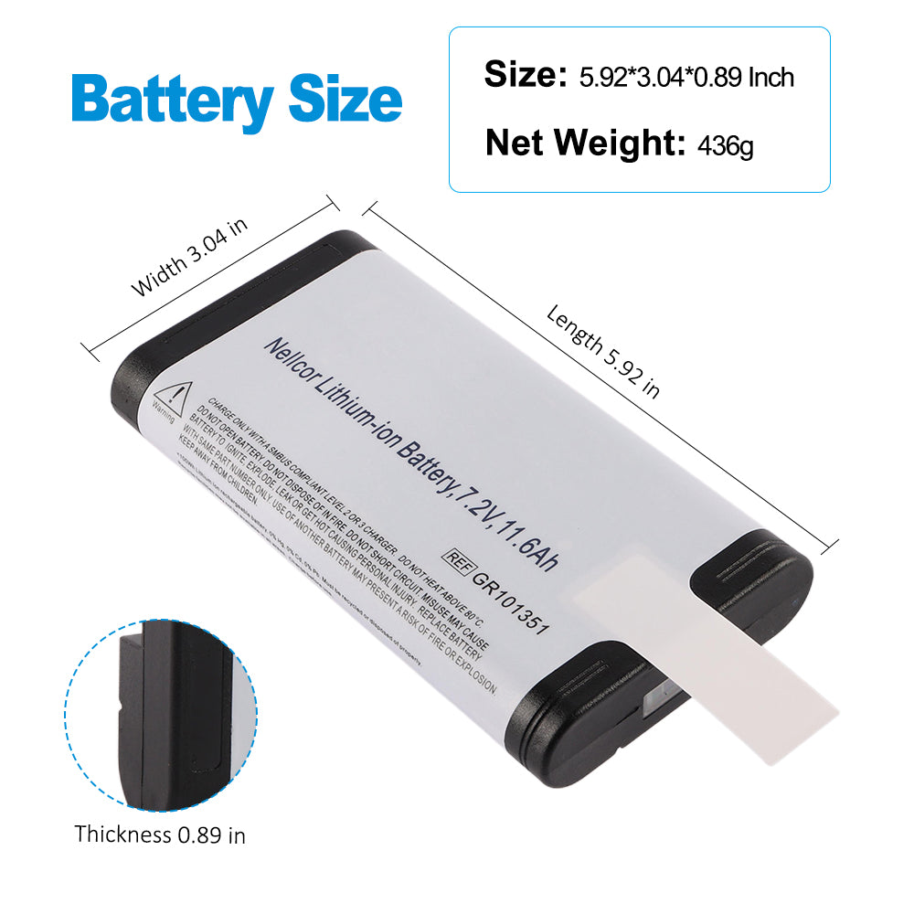 Covidien-GR101351-7.2V-84Wh-Medical-Battery