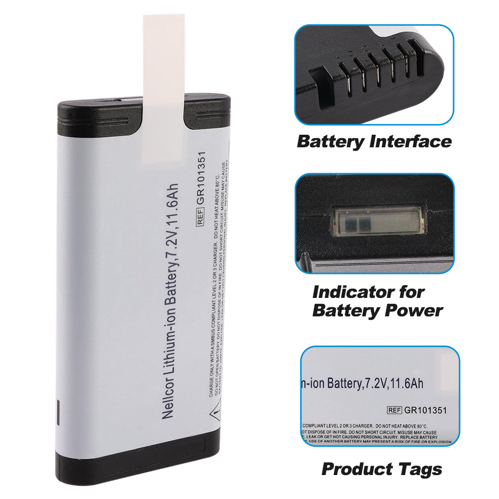 Covidien-GR101351-7.2V-84Wh-Medical-Battery