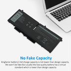 KingSener 07KRV 筆記型電腦電池，適用於戴爾 Latitude 5430 5530 5330 7530 7430 7330 Precision 3570 P104F005 P104F006 P137G004 P137G005