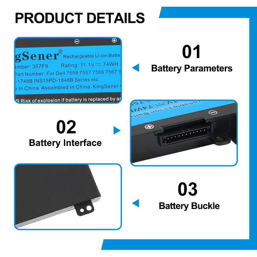 DELL-357F9-11.1V-74Wh-Laptop-Battery