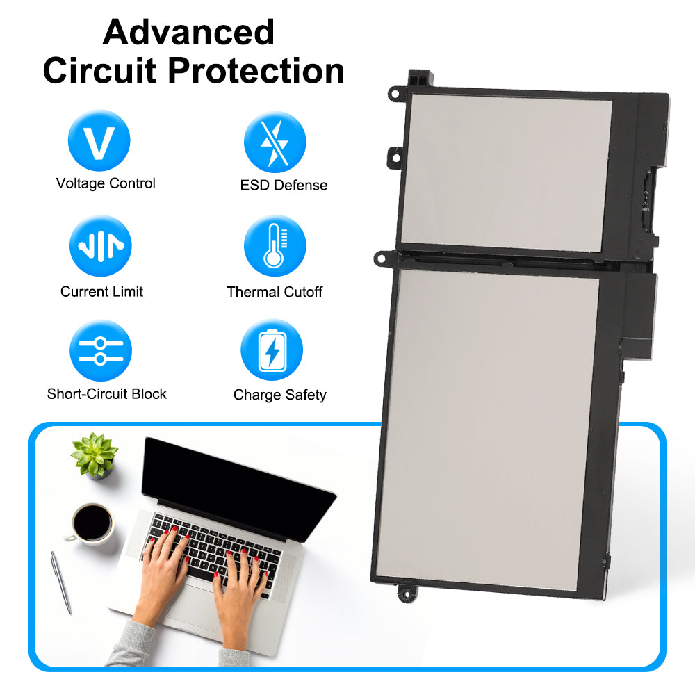 DELL-3DDDG-11.4V-42WH-Laptop-Battery