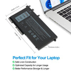 DELL-3DDDG-11.4V-42WH-Laptop-Battery