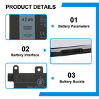 DELL-3DDDG-11.4V-42WH-Laptop-Battery