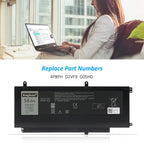 DELL-4P8PH-7.4V-7410mAh-Laptop-Battery