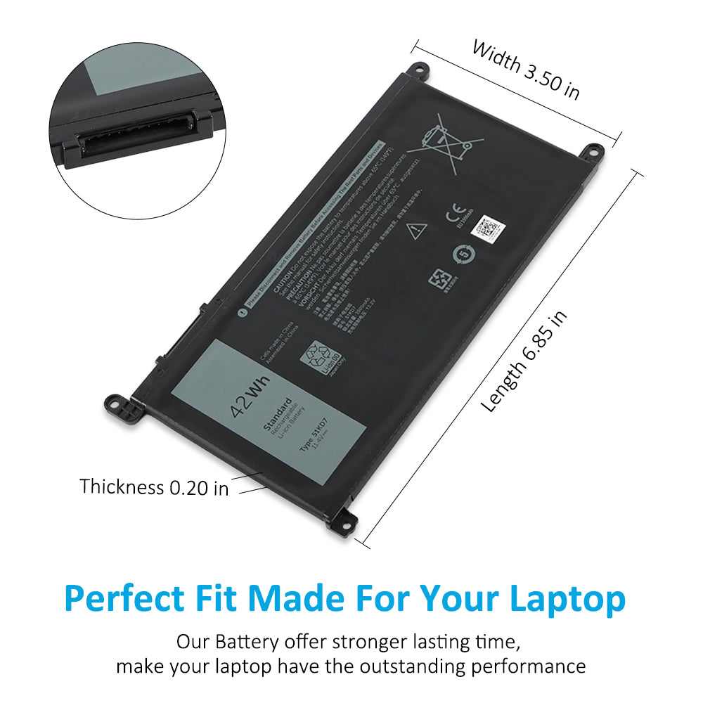 DELL-51KD7-42WH-Laptop-Battery