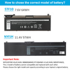 DELL-5TF10-64WH-Laptop-Battery