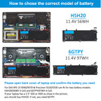 DELL-XPS-6GTPY-97WH-1Laptop-Battery