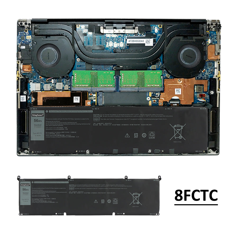 DELL-8FCTC-11.4V-56Wh-Laptop-Battery