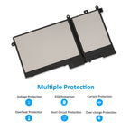 Kingsener 93FTF 筆記本電池 適用於戴爾 5480 5490 5580 5590 5495 5491 M3520 M3530 E5480 E5490 E5580 E5590