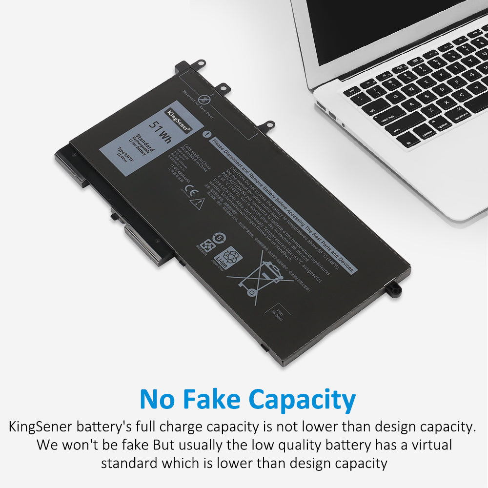 Kingsener 93FTF 筆記本電池 適用於戴爾 5480 5490 5580 5590 5495 5491 M3520 M3530 E5480 E5490 E5580 E5590