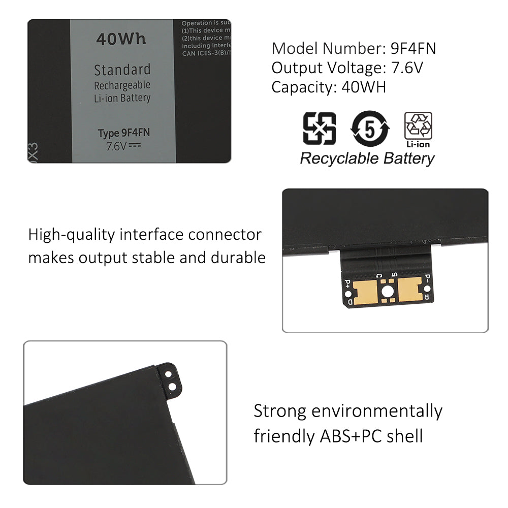 DELL-9F4FN-40WH-Laptop-Battery