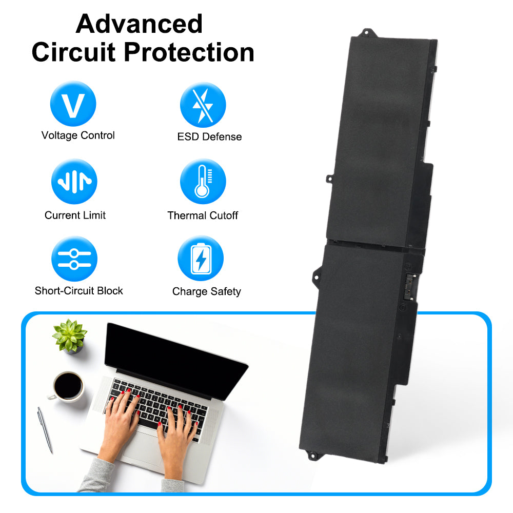 DELL-9JRV0-11.4V-97Wh-Laptop-Battery