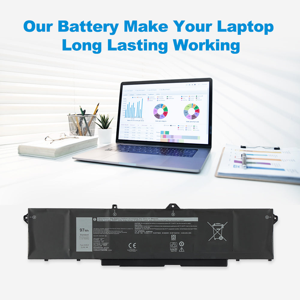 DELL-9JRV0-11.4V-97Wh-Laptop-Battery