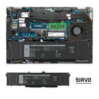 DELL-9JRV0-11.4V-97Wh-Laptop-Battery
