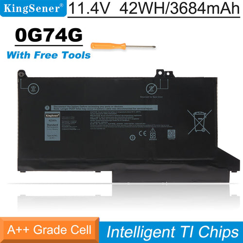DELL-Alienware-0G74G-11.4V-42WH-Laptop-Battery