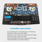 DELL-Alienware-6JHDV-14.8V-6216mAh-Laptop-Battery