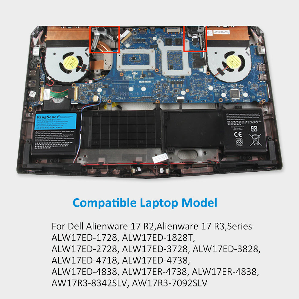 DELL-Alienware-6JHDV-14.8V-6216mAh-Laptop-Battery