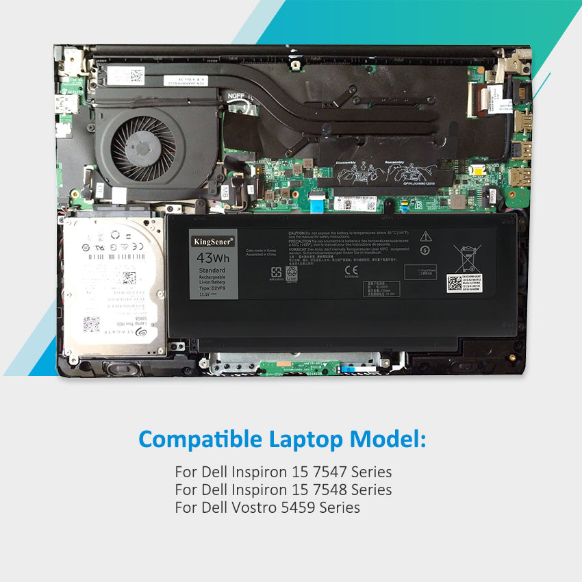 DELL-Alienware-D2VF9-11.1V-43WH-Laptop-Battery