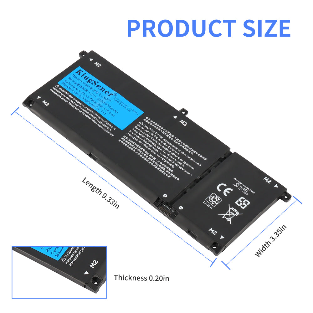 DELL-Alienware-H5CKD-15V-53WH-Laptop-Battery