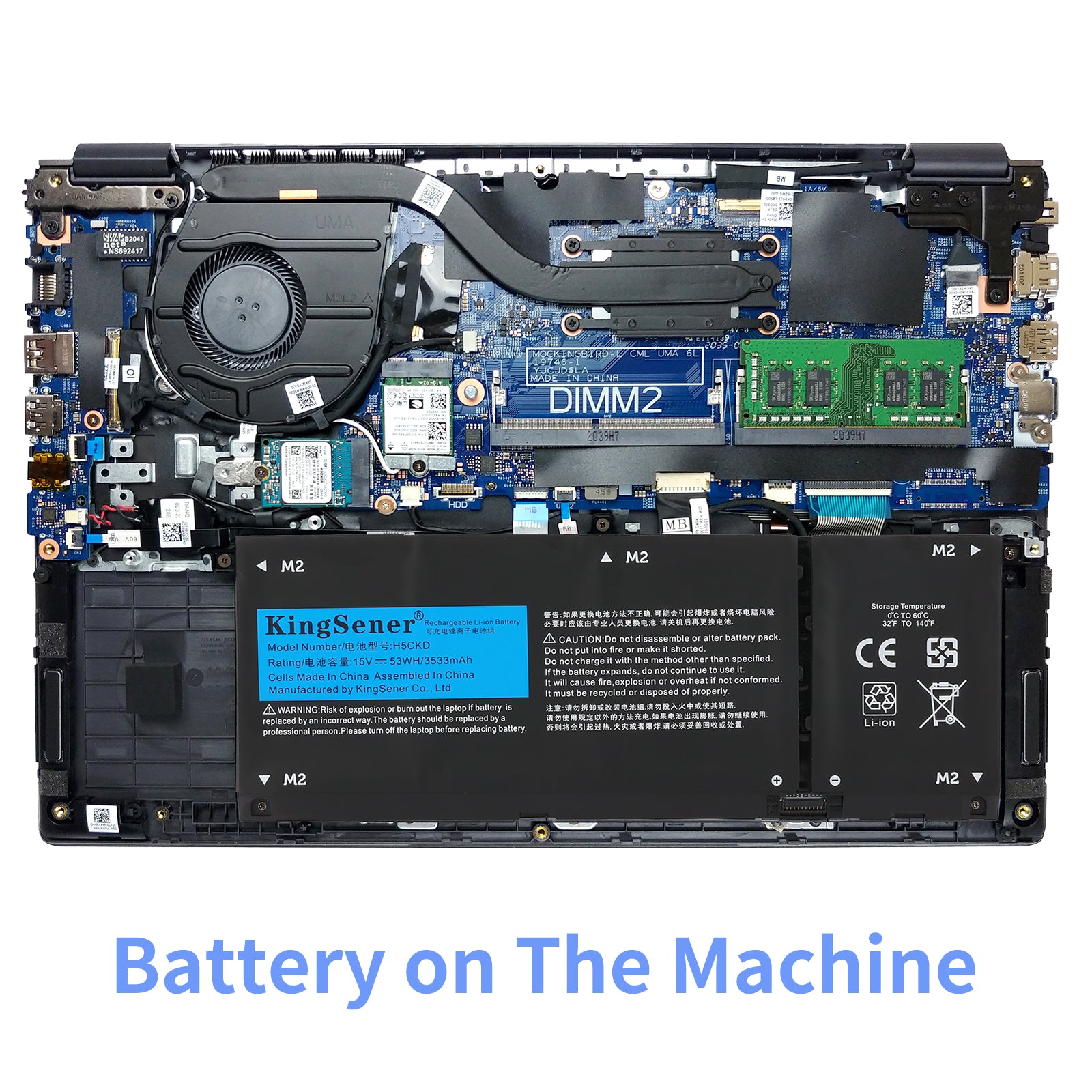 DELL-Alienware-H5CKD-15V-53WH-Laptop-Battery