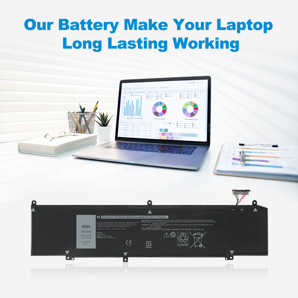 DELL-Alienware-XRGXX-90WH-Laptop-Battery