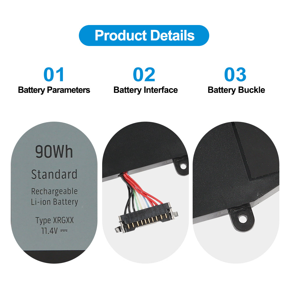 DELL-Alienware-XRGXX-90WH-Laptop-Battery