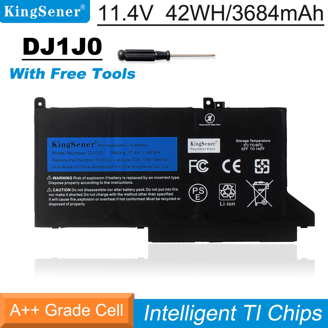 DELL-DJ1J0-11.4V-42Wh-Laptop-Battery