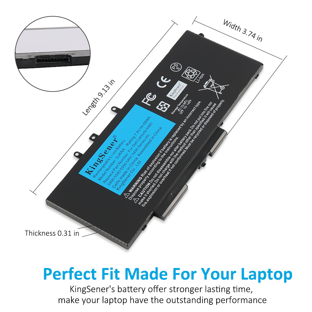 DELL-Latitude-GJKNX-68WH-Laptop-Battery