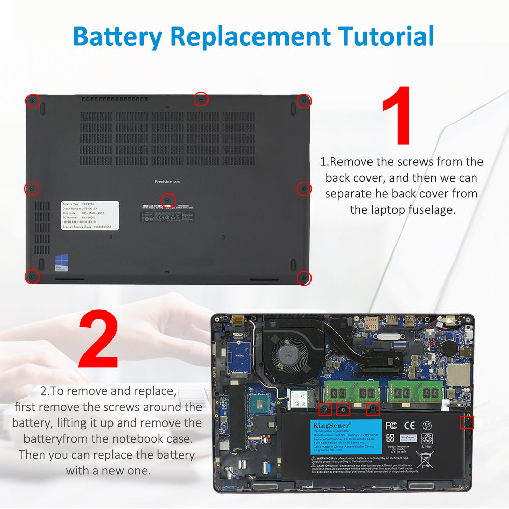DELL-Latitude-GJKNX-68WH-Laptop-Battery