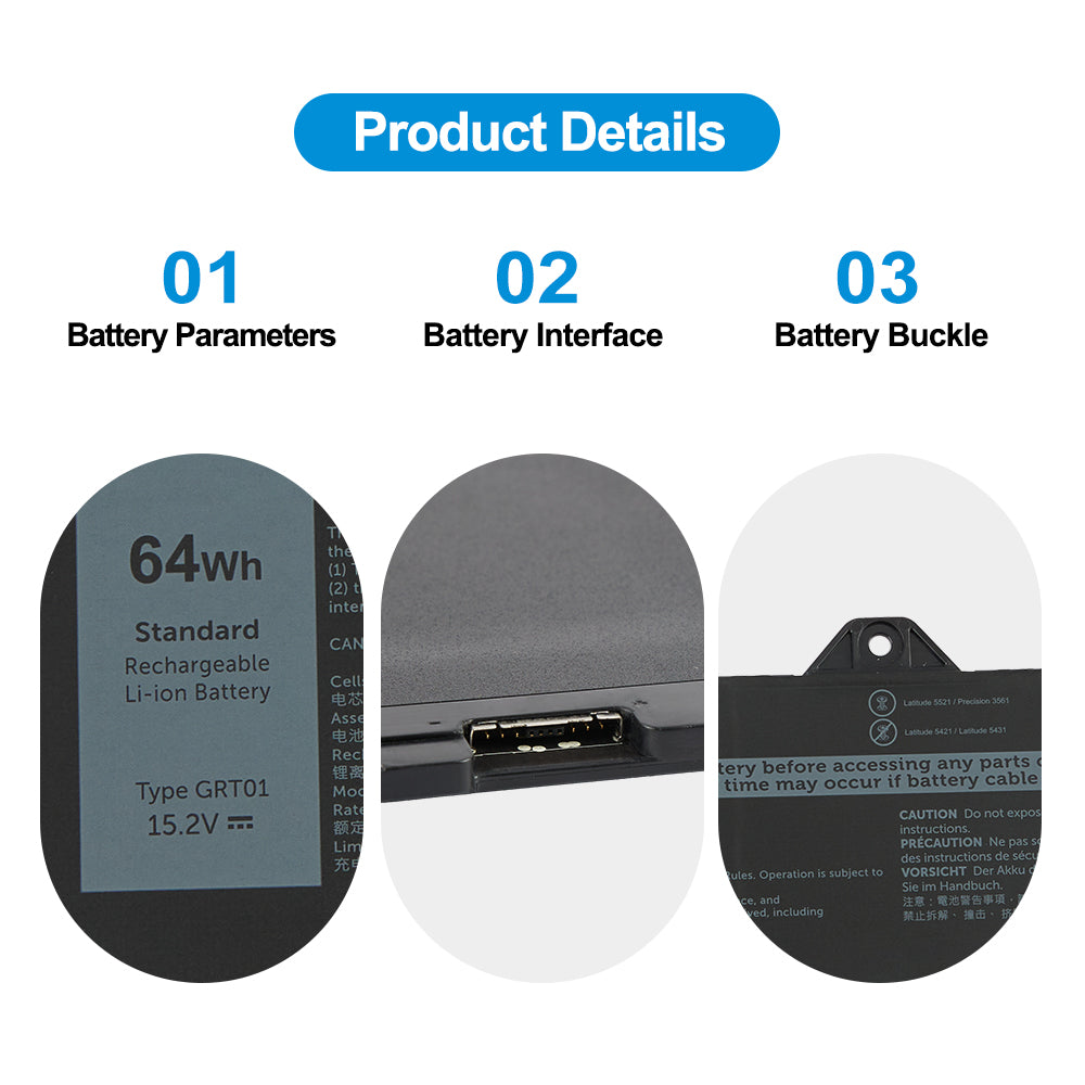 DELL-GRT01-15.2V-64Wh-Laptop-Battery