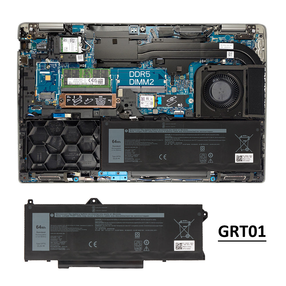 DELL-GRT01-15.2V-64Wh-Laptop-Battery
