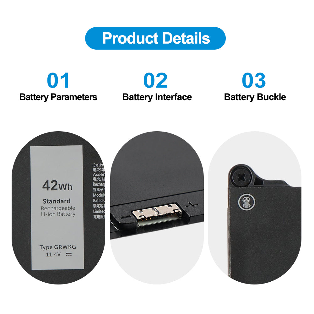 DELL-GRWKG-42Wh-Laptop-Battery