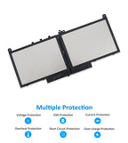 Bateria de substituição KingSener Brand J60J5 55WH 7,6V para laptop Dell Latitude E7270 E7470 J60J5 R1V85 MC34Y 242WD