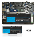 Bateria de substituição KingSener Brand J60J5 55WH 7,6V para laptop Dell Latitude E7270 E7470 J60J5 R1V85 MC34Y 242WD