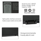 Dell-MFKVP-11.4V-7982mAh-Laptop-Battery