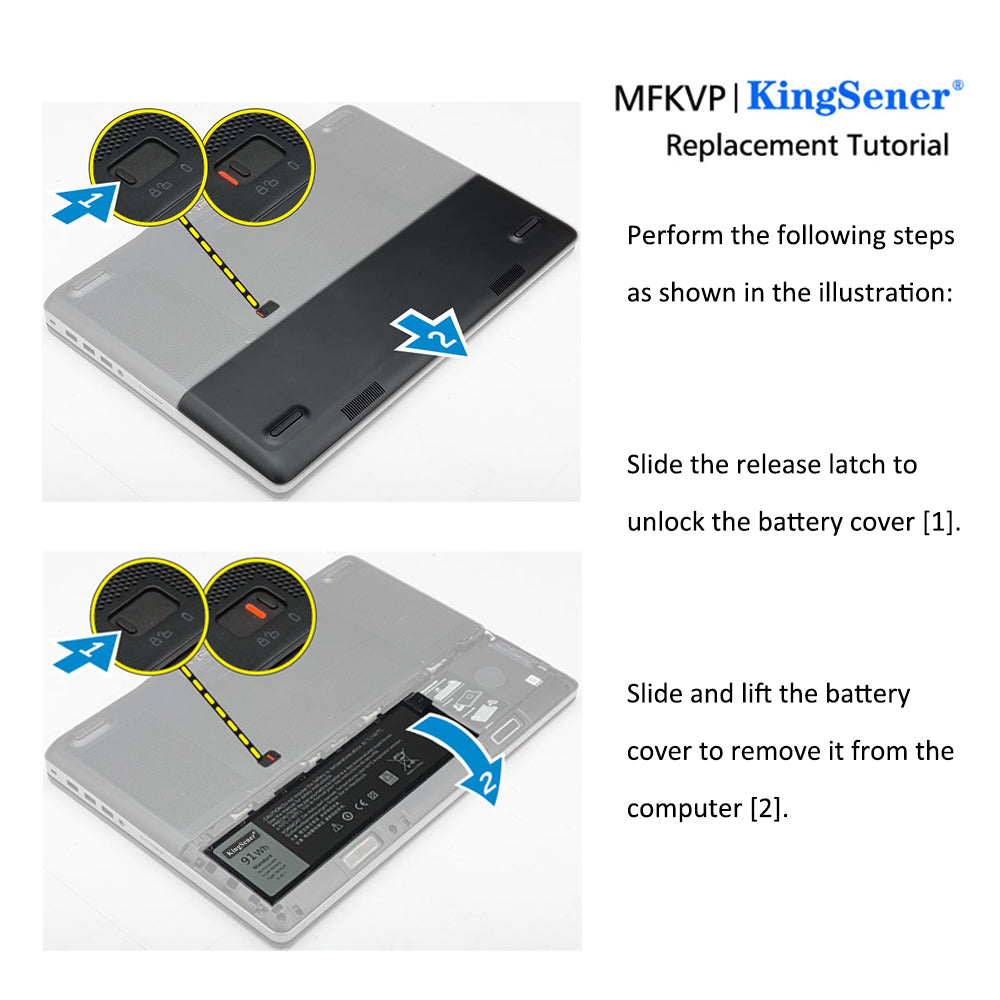 Dell-MFKVP-11.4V-7982mAh-Laptop-Battery