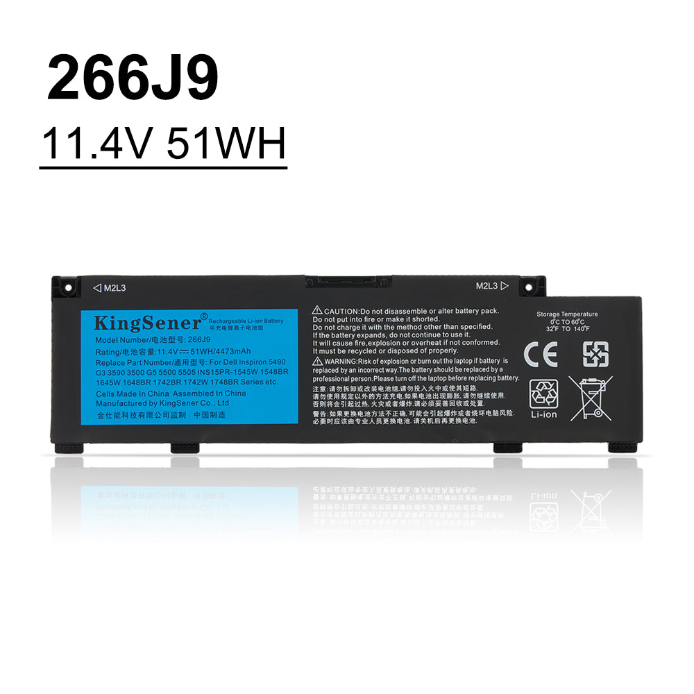 DELL-MV07R-Laptop-Battery-266J9-51WH