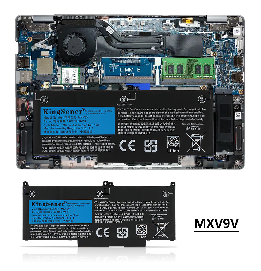 DELL-Alienware-MXV9V-7500mAh-60Wh-Laptop-Batter