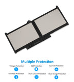 Kingsener MXV9V Замена аккумулятора для ноутбука Dell Latitude 7300 7400 5300 5310 5300 5310 2-в-1 серии 5VC2M 05VC2M 829MX 0829MX 7.6V 60WH