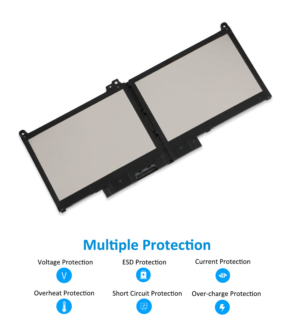 Kingsener MXV9V Замена аккумулятора для ноутбука Dell Latitude 7300 7400 5300 5310 5300 5310 2-в-1 серии 5VC2M 05VC2M 829MX 0829MX 7.6V 60WH