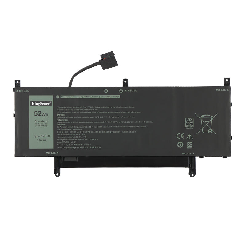 DELL-N7HT0-7.6V-52Wh-Laptop-Battery