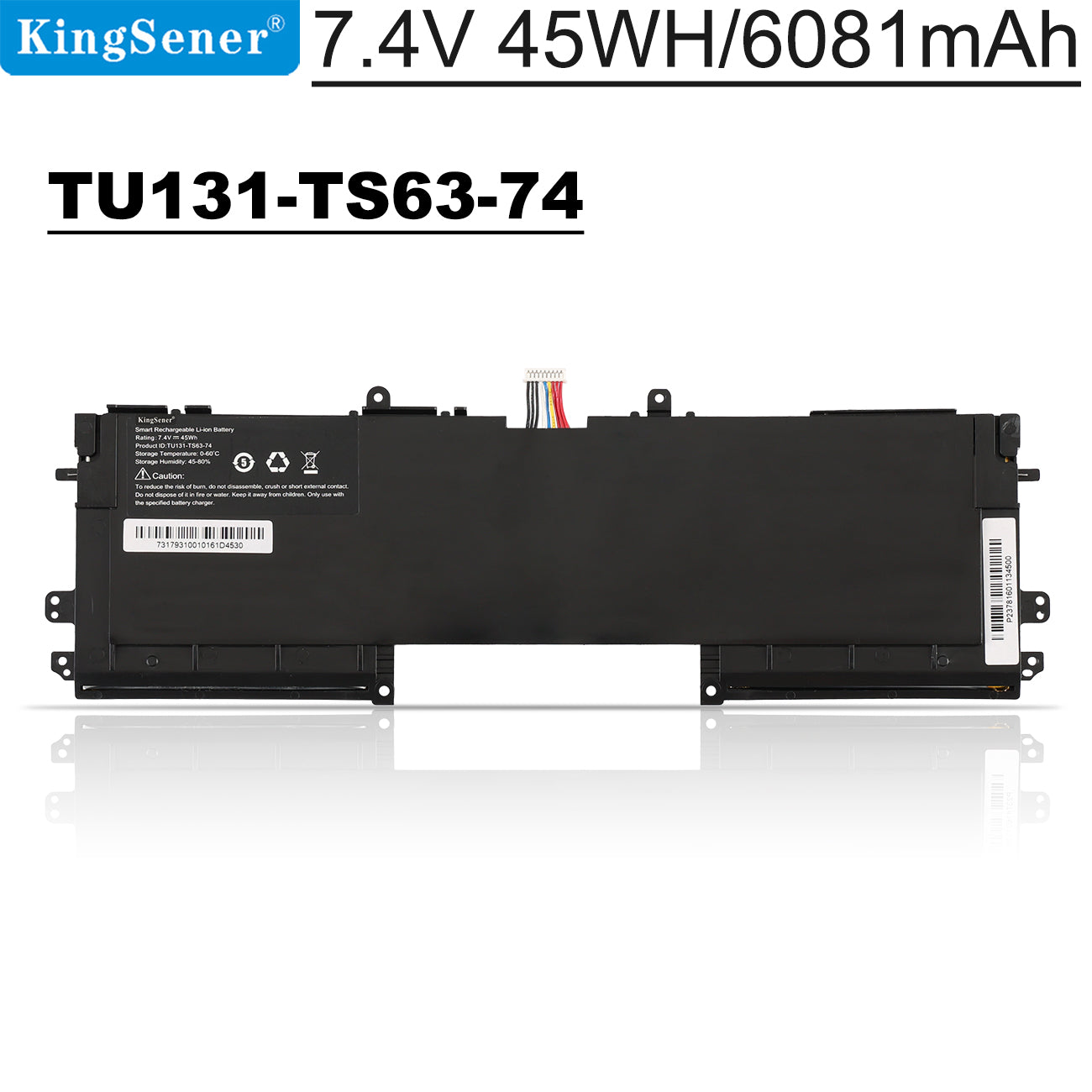 DELL-TU131-TS63-74-7.4V-45WH-Laptop-Battery